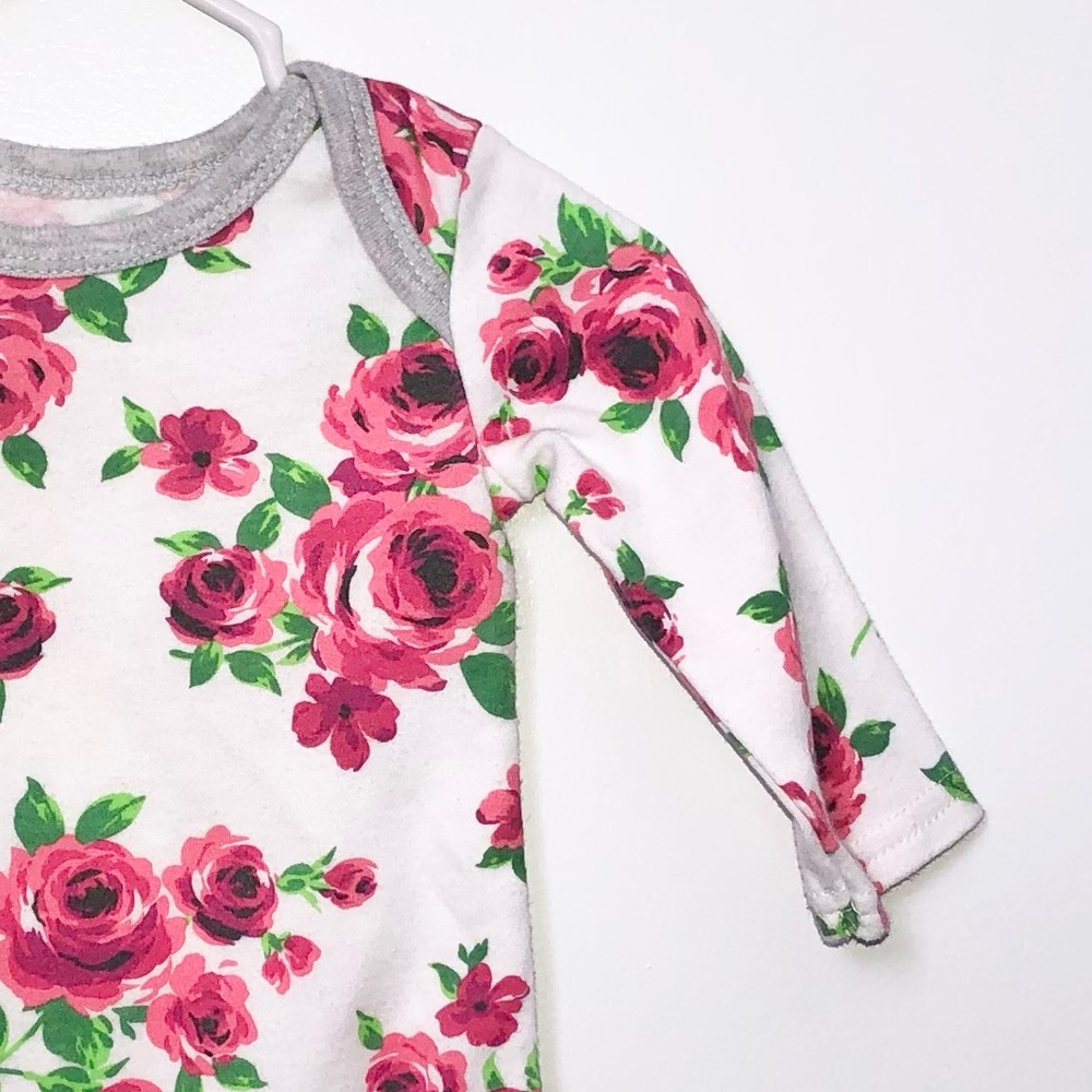 Floral onesie